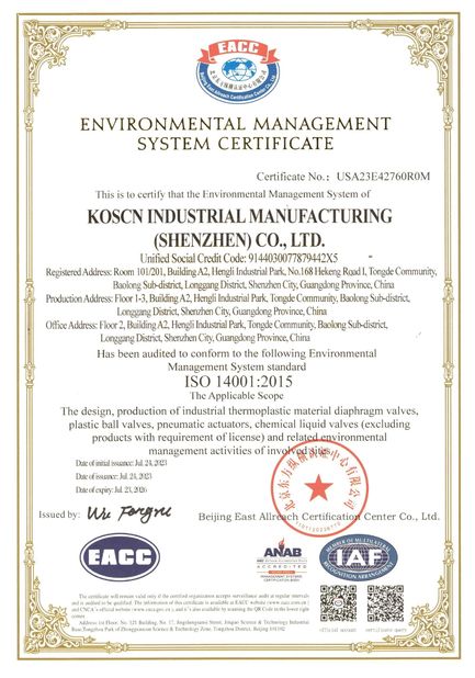 KOSCN Industrial Manufacturing (Shenzhen) Co., Ltd.